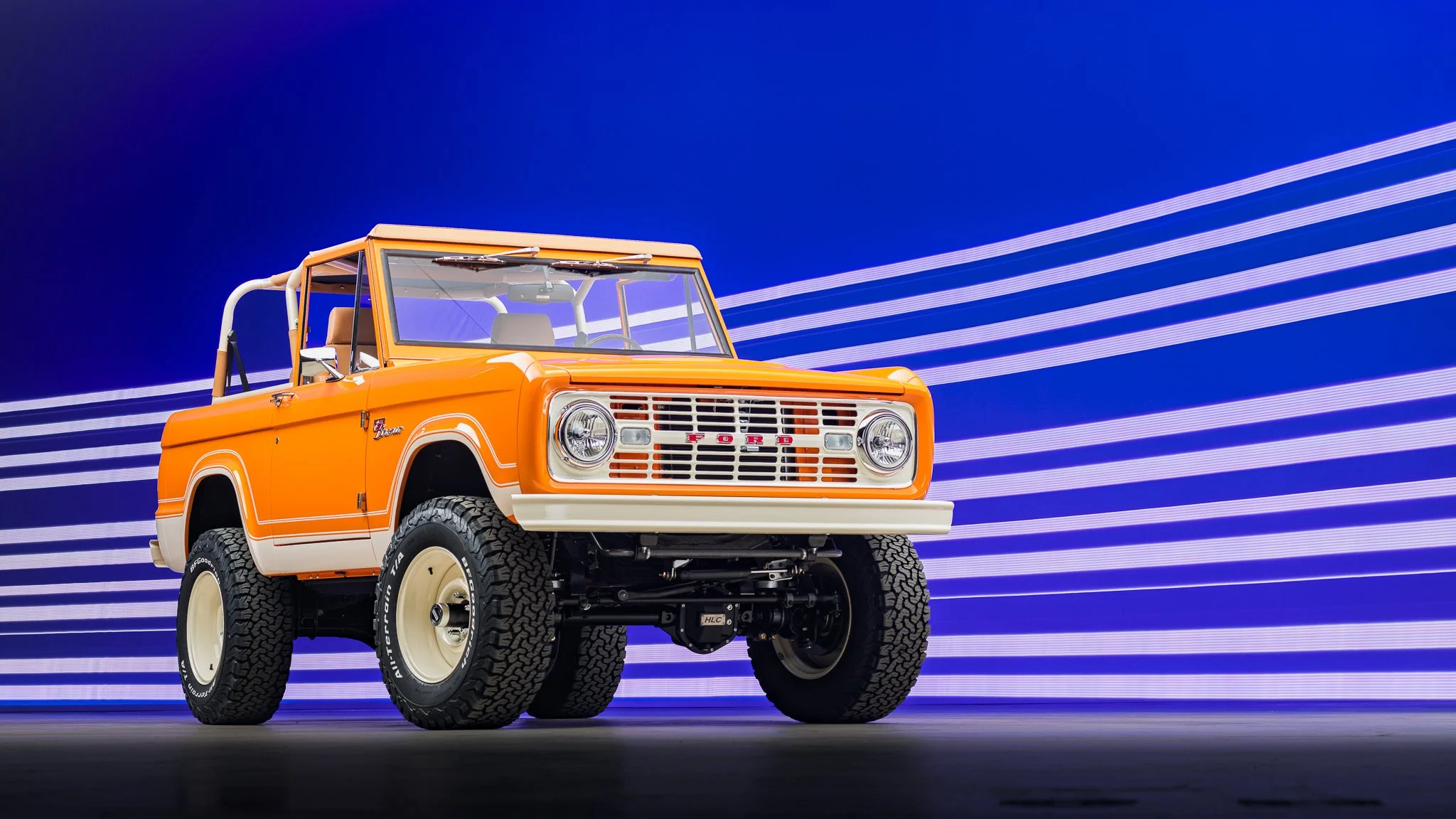 1968 Ford Bronco – Bold Orange — HighLine Classics